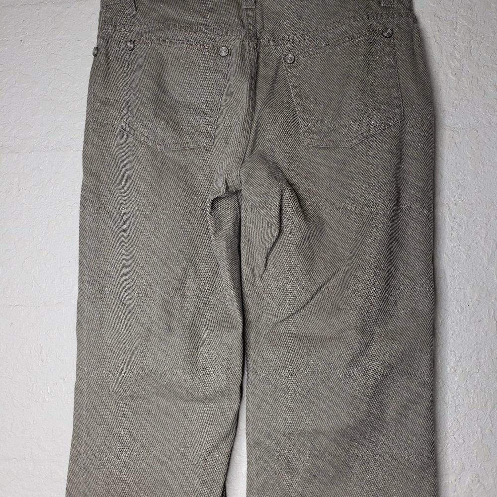 V Cristina Tan/Brown Corduroy Texture Jean Size 6 - Picture 8 of 16